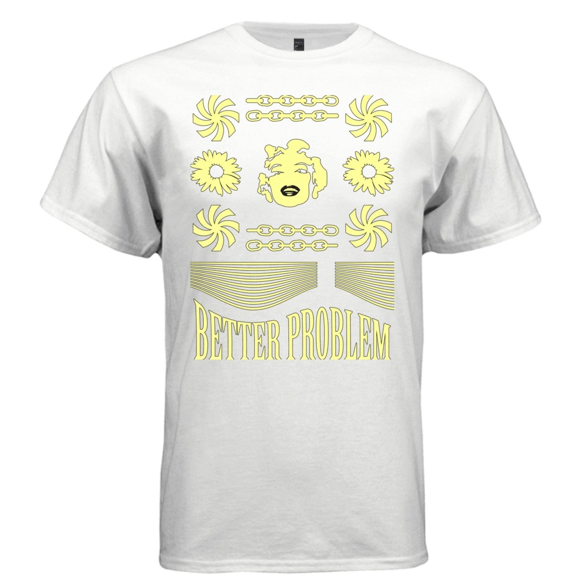 BETTER PROBLEM Y2K Marilyn Line-Art Graphic T-Shirt | Unisex Streetwear 270 - Project Hood