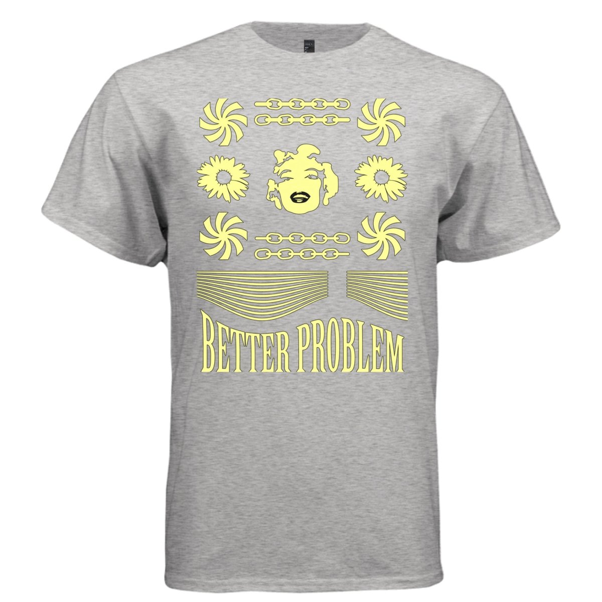 BETTER PROBLEM Y2K Marilyn Line-Art Graphic T-Shirt | Unisex Streetwear 270 - Project Hood