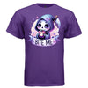 BITE ME Cute Reaper Poison Apple Graphic T-Shirt | Cute Goth Tee 427 - Project Hood
