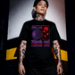BLACK OUT Y2K Gothic Rose Graphic T-Shirt | Unisex Streetwear 271 - Project Hood
