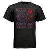 BLACK OUT Y2K Gothic Rose Graphic T-Shirt | Unisex Streetwear 271 - Project Hood