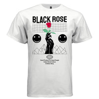 BLACK ROSE Y2K Hand and Rose Graphic T-Shirt | Unisex Streetwear 272 - Project Hood