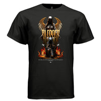Blessed Dark Angel Graphic T-Shirt | Faith Streetwear | Every Day May Not Be Good But There's Something Good in Every Day | Project Hood 25 - Project Hood