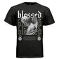 Blessed Gothic Angel Marble Statue Graphic Tee | Faith Streetwear | 47 - Project Hood
