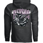 BLESSING Engraved Angel Barbed Wire Pink Oversized Hoodie | Project Hood 84 - Project Hood