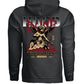 BLIND LOVE Cupid Bow Flame Red Drip Oversized Hoodie | Project Hood 85 - Project Hood