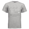 BLISSFUL Y2K Flaming Skulls Line-Art Graphic T-Shirt | Unisex Streetwear 275 - Project Hood