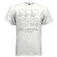 BLISSFUL Y2K Flaming Skulls Line-Art Graphic T-Shirt | Unisex Streetwear 275 - Project Hood