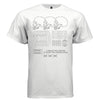 BLISSFUL Y2K Flaming Skulls Line-Art Graphic T-Shirt | Unisex Streetwear 275 - Project Hood