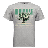 BLOOMING WITH BOLDNESS Y2K Halftone Floral Graphic T-Shirt | Unisex Streetwear 276 - Project Hood