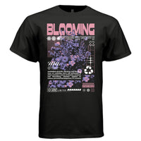 BLOOMING Y2K Pink Halftone Floral Graphic T-Shirt | Unisex Streetwear 277 - Project Hood