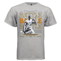 BORN FOR BATTLE Y2K Warrior Statue Graphic T-Shirt | Unisex Streetwear 281 - Project Hood
