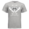 BORN TO BE FREE Y2K Butterfly Line-Art Graphic T-Shirt | Unisex Streetwear 282 - Project Hood