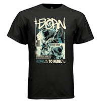 BORN TO REBEL Y2K Roaring Bear Graphic T-Shirt | Unisex Streetwear 286 - Project Hood