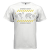 BOTHERED BY SOCIETY Y2K World Map Caution Graphic T-Shirt | Unisex Streetwear 290 - Project Hood