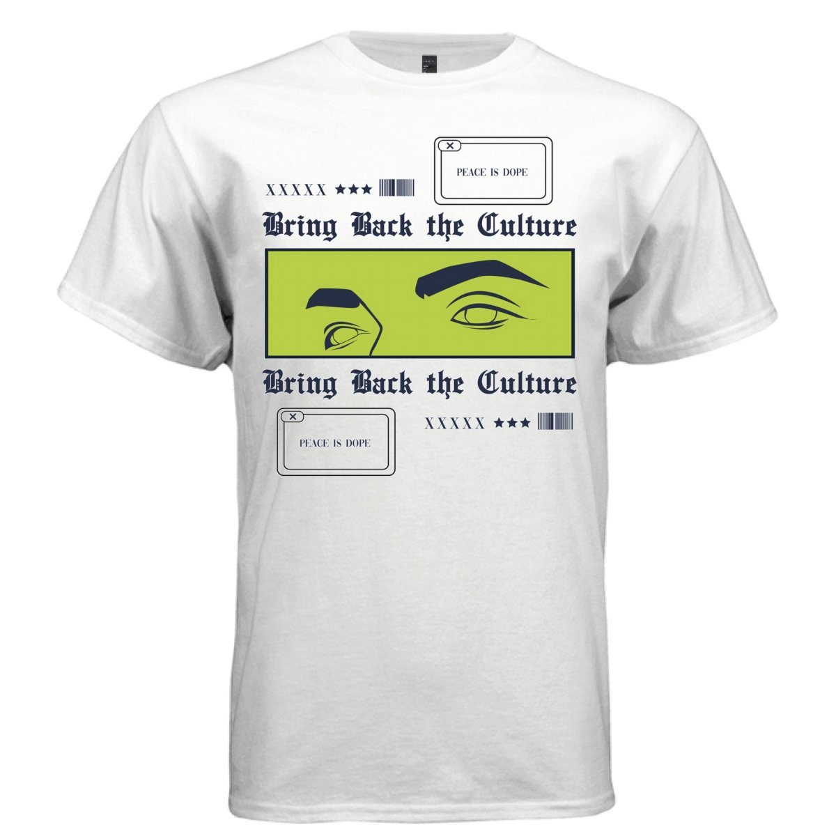 BRING BACK THE CULTURE Y2K Blackletter Eyes Culture Graphic T-Shirt | Unisex Streetwear 298 - Project Hood