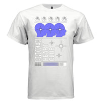 BROKEN HEART CLUB Y2K Heart Target Profile Graphic T-Shirt | Unisex Streetwear 300 - Project Hood