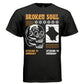 BROKEN SOUL Y2K Flame Skull Shattered Graphic T-Shirt | Unisex Streetwear 302 - Project Hood
