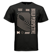 BUILD PERSPECTIVE Y2K Spiral Swirl Blush Graphic T-Shirt | Unisex Streetwear 303 - Project Hood