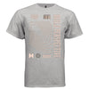 BUILD PERSPECTIVE Y2K Spiral Swirl Blush Graphic T-Shirt | Unisex Streetwear 303 - Project Hood