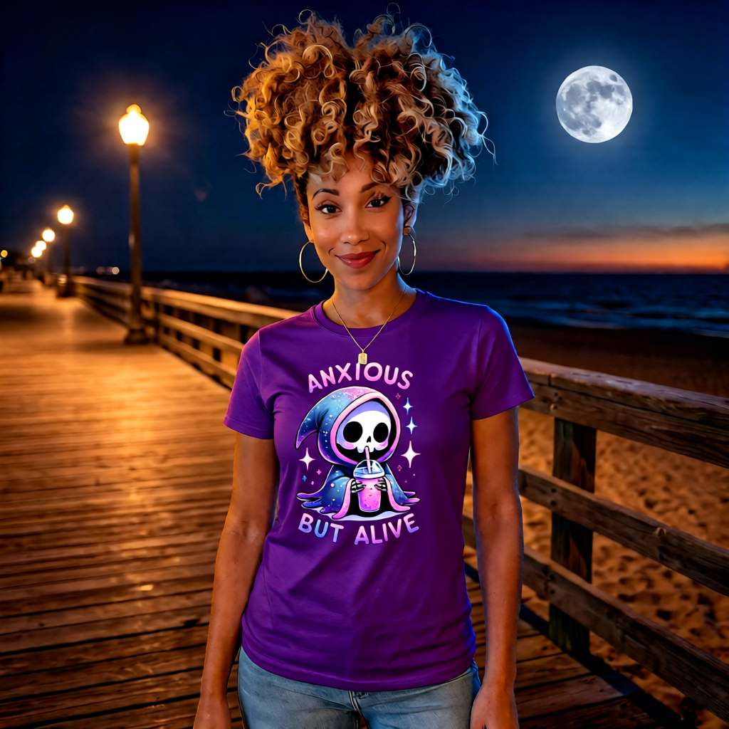 Unisex Candy Reaper colorful cartoon reaper streetwear T-shirt in 6 vibrant colors, high quality graphic tee for men, women, and all ages