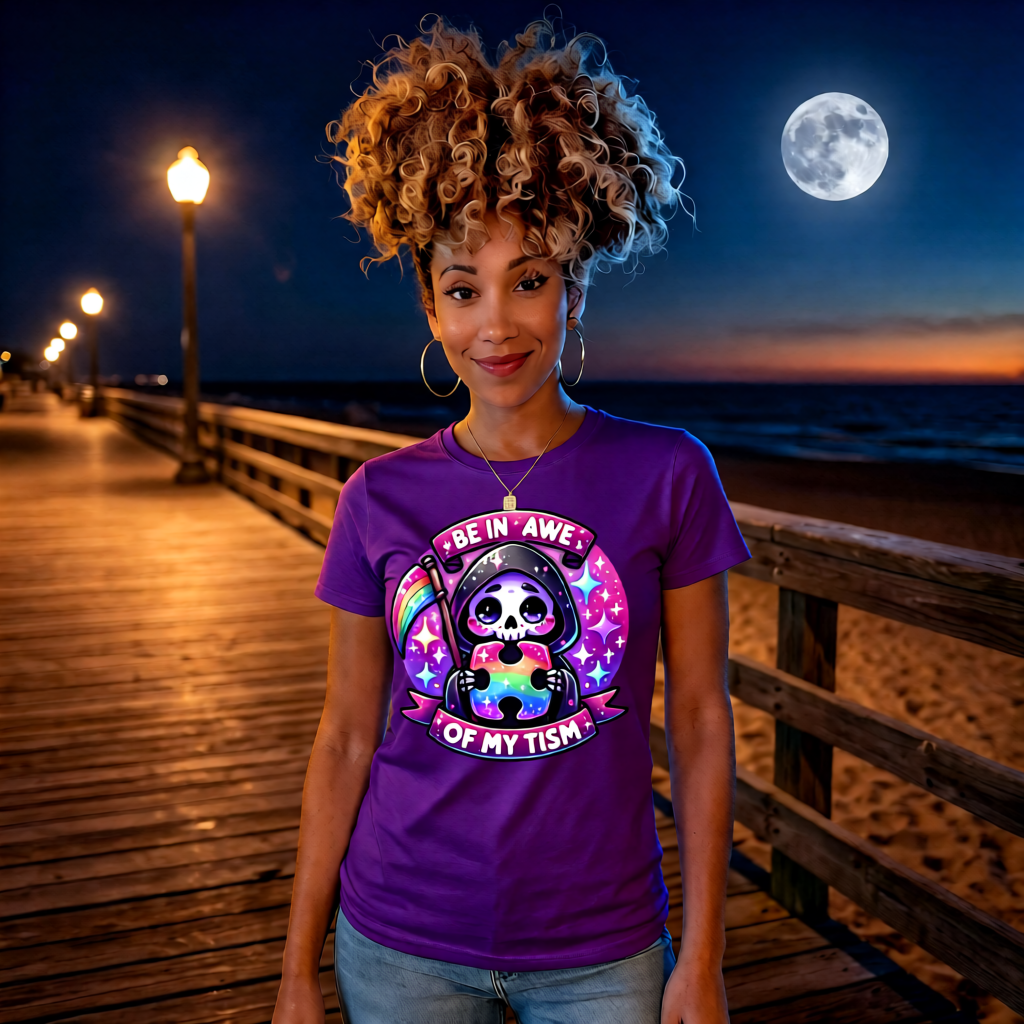 Unisex Candy Reaper colorful cartoon reaper streetwear T-shirt in 6 vibrant colors, high quality graphic tee for men, women, and all ages