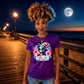 Unisex Candy Reaper colorful cartoon reaper streetwear T-shirt in 6 vibrant colors, high quality graphic tee for men, women, and all ages