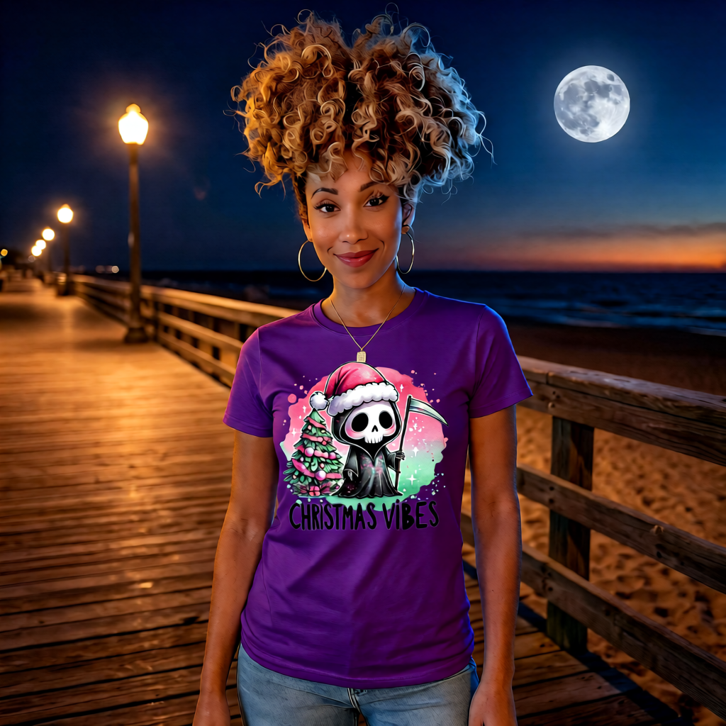Unisex Candy Reaper colorful cartoon reaper streetwear T-shirt in 6 vibrant colors, high quality graphic tee for men, women, and all ages
