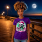 Unisex Candy Reaper colorful cartoon reaper streetwear T-shirt in 6 vibrant colors, high quality graphic tee for men, women, and all ages