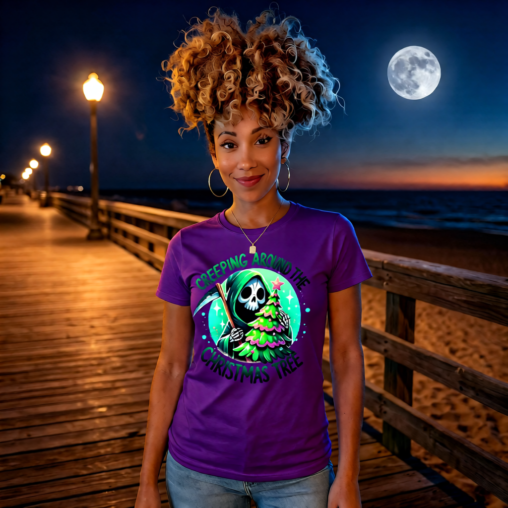 Unisex Candy Reaper colorful cartoon reaper streetwear T-shirt in 6 vibrant colors, high quality graphic tee for men, women, and all ages