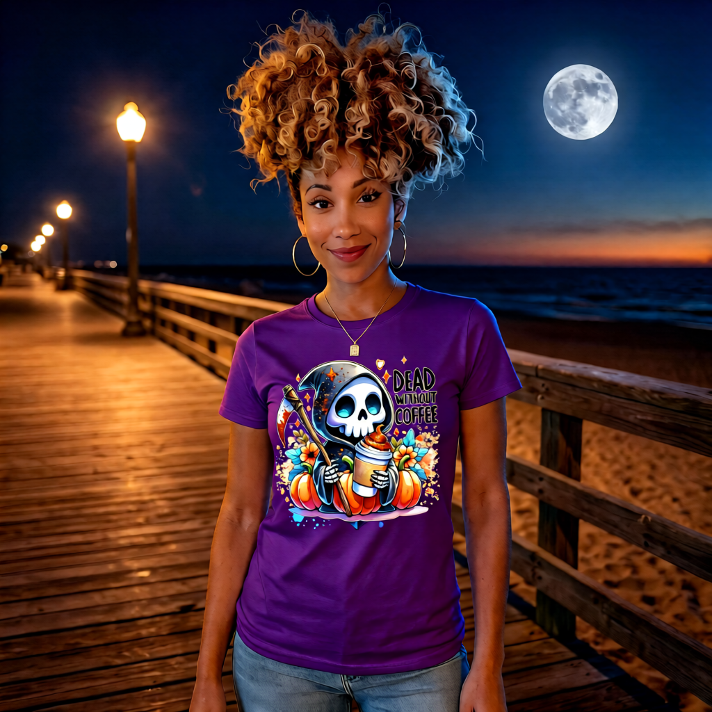 Unisex Candy Reaper colorful cartoon reaper streetwear T-shirt in 6 vibrant colors, high quality graphic tee for men, women, and all ages