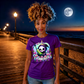 Unisex Candy Reaper colorful cartoon reaper streetwear T-shirt in 6 vibrant colors, high quality graphic tee for men, women, and all ages