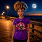 Unisex Candy Reaper colorful cartoon reaper streetwear T-shirt in 6 vibrant colors, high quality graphic tee for men, women, and all ages
