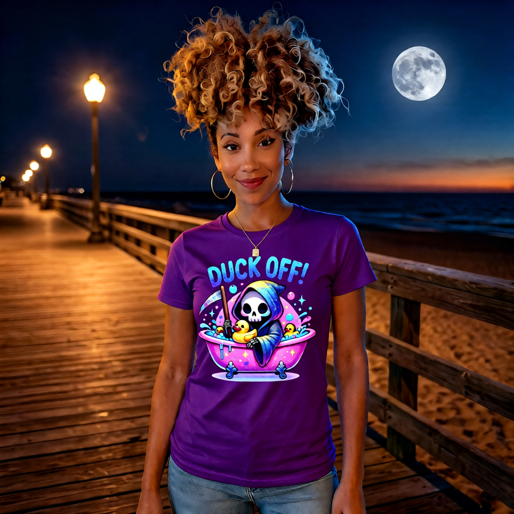 Unisex Candy Reaper colorful cartoon reaper streetwear T-shirt in 6 vibrant colors, high quality graphic tee for men, women, and all ages