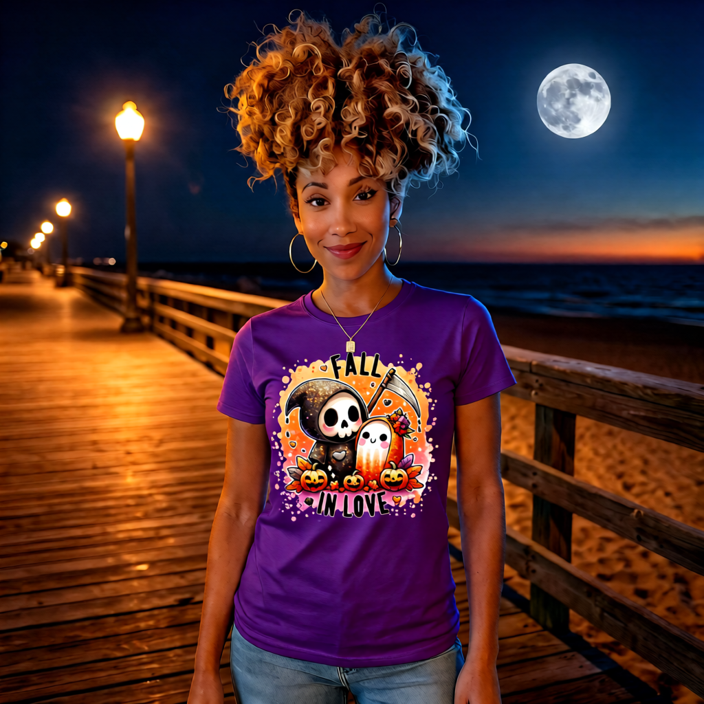 Unisex Candy Reaper colorful cartoon reaper streetwear T-shirt in 6 vibrant colors, high quality graphic tee for men, women, and all ages
