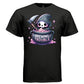 BREWING TROUBLE graphic tee sand front, cute pastel goth witch cauldron tee Project Hood