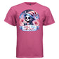 CHILL THE 4TH OUT graphic tee white front, cute reaper 4th of july tee for women Project Hood
