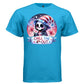 CHILL THE 4TH OUT graphic tee light steel front, cute reaper 4th of july tee Project Hood