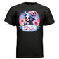 CHILL THE 4TH OUT graphic tee sand front, cute pastel goth 4th of july tee Project Hood