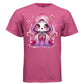 CHERRY REAPER graphic tee white front, cute reaper cherry coquette tee for women Project Hood