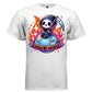 COULD BE WORSE graphic tee pink front, cute dark humor reaper tee for her Project Hood