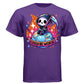 COULD BE WORSE graphic tee black front, cute goth reaper dark humor tee Project Hood