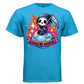 COULD BE WORSE graphic tee light steel front, cute reaper dark humor tee Project Hood