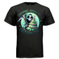 CREEPING AROUND THE CHRISTMAS TREE graphic tee sand front, cute pastel goth christmas tree tee Project Hood