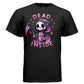 DEAD INSIDE graphic tee sand front, cute pastel goth pink iced drink tee Project Hood