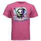 DILLY DALLYING graphic tee white front, cute reaper pickle and daisies tee for women Project Hood