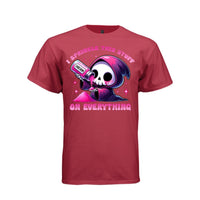 Candy Reaper Cartoon Reaper Unisex Streetwear Tee - 504 - Project Hood