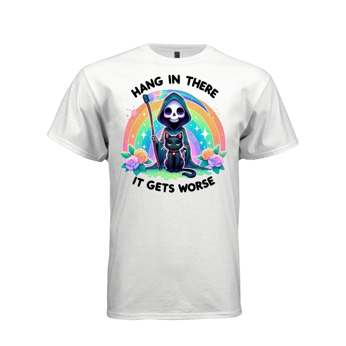 Candy Reaper Cartoon Reaper Unisex Streetwear Tee - 506 - Project Hood
