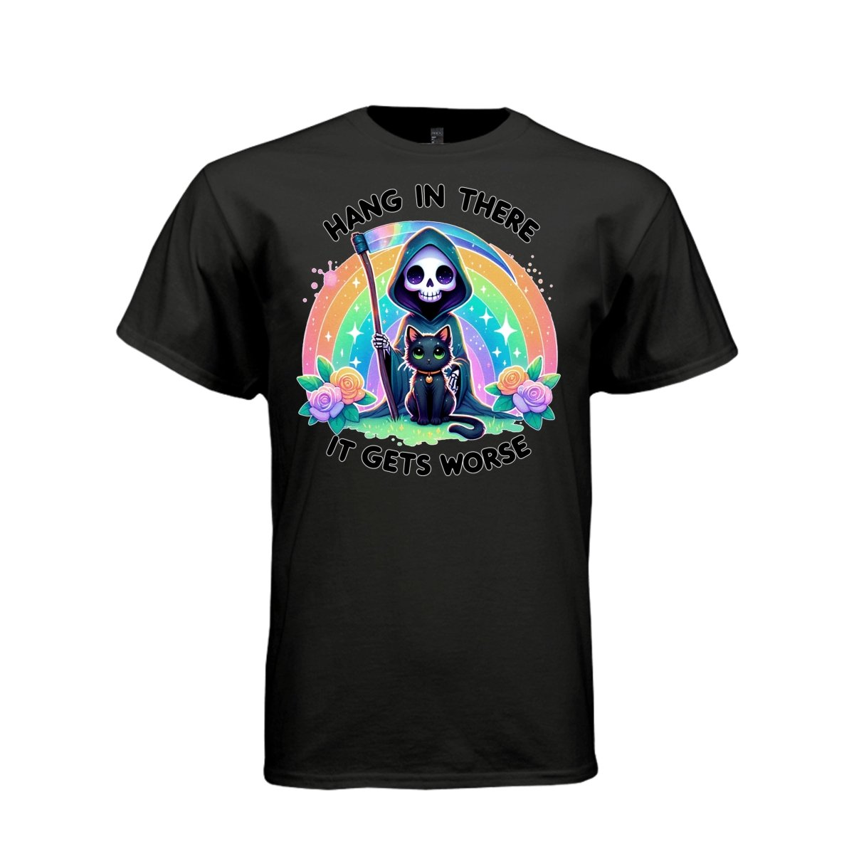 Candy Reaper Cartoon Reaper Unisex Streetwear Tee - 506 - Project Hood