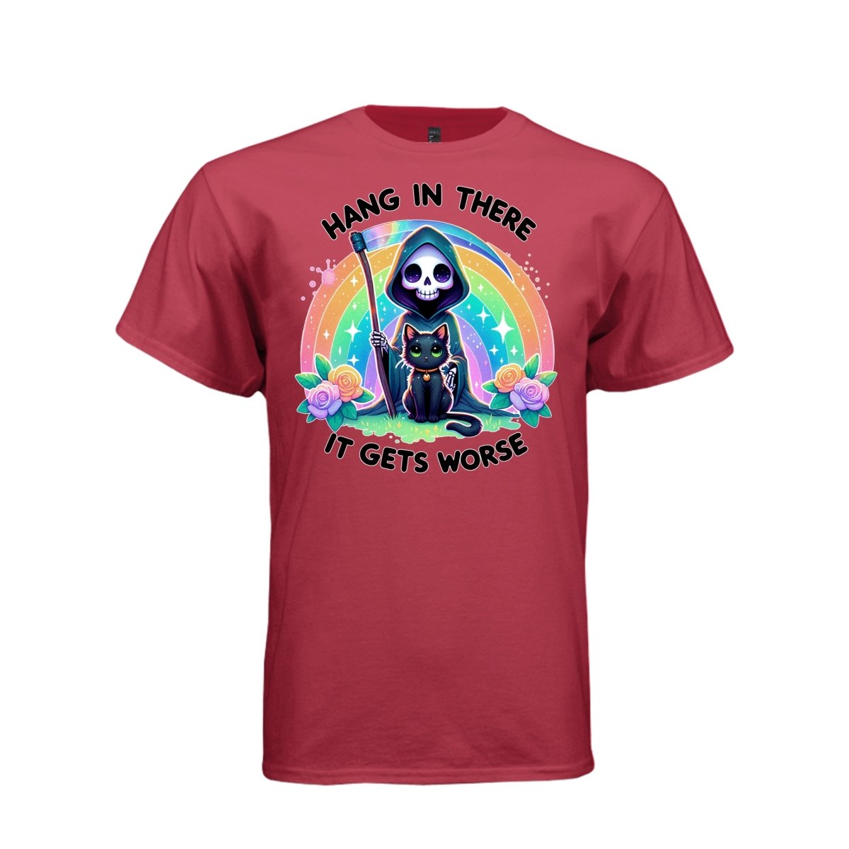 Candy Reaper Cartoon Reaper Unisex Streetwear Tee - 506 - Project Hood